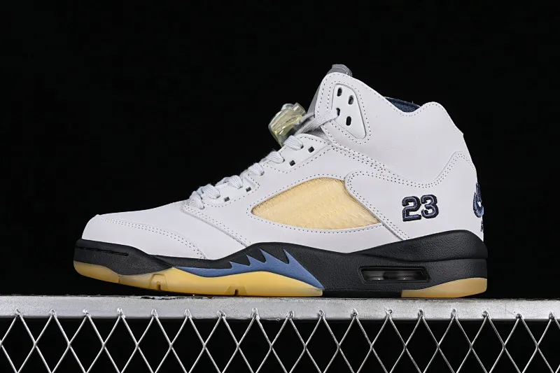 All categories Air Jordan Jordan series basketball shoes Air Jordan 5 pure original version A Ma Maniere x Air Jordan 5 Retro "Photon Dust" AJ5 Joe 5 light tooth white joint model FZ5758-004